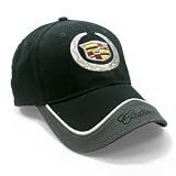 Cadillac Black & Gray 3D Logo Baseball Hat by GM