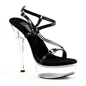 ALLURE-658, 5 1 2 Stiletto Heel Platform Sandal