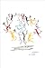Rare Pablo Picasso Dance Of Youth Poster Art Huge OOP - 24" x 36"