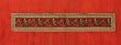 Handmade Intricately Stitched Silk And Linen 80" Table Runner