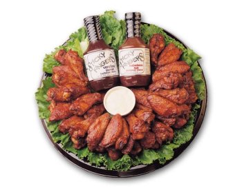 Sticky Fingers Tennessee Whiskey Hickory Smoked 100 Wing Package by Chicken Fingers