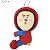 おかあさんといっしょ《ともだち8にん》カラビナ付きぬいぐるみポーチ【ゴンチャ】☆NHKキャラクターグッズ(小物入れ)通販☆