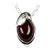 kidney_stones1kidney stones - Sterling Silver and Cherry Amber Kidney Pendant 18