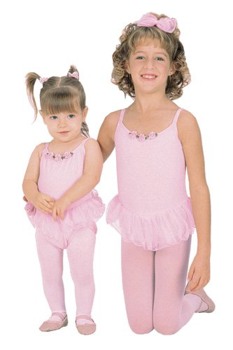 Child's Camisole Leotard w/Skirt - 505C