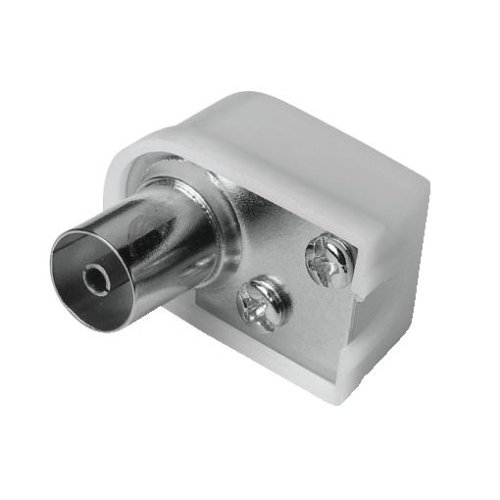 Hama Antennen-Kupplung Koax-Winkel, schraubbar, 75 Ohm Preisvergleich