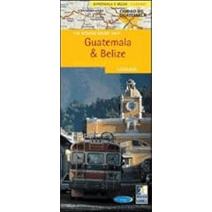A Rough Guide Map Guatemala and Belize