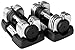 Bayou Fitness Pair of Adjustable Dumbbells ( 50 -Pounds)