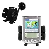 PalmOne m500 Flexible Car Windshield Holder - Gomadic Brand