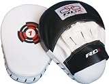 RDX Focus Pads Hook & Jab Mitts Kick Boxing MMA Strike