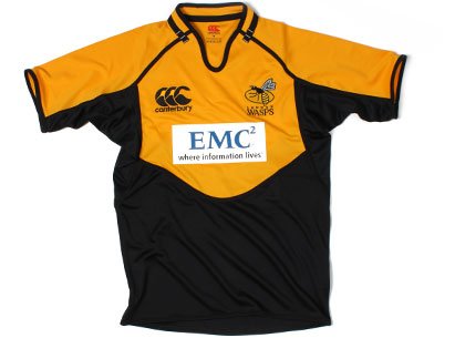 London Wasps 2011/12 Pro Training Replica Rugby Shirt - size XL London Wasps 2011/12 Pro Training Replica Rugby Shirt - size XL