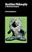 Buddhist Philosophy: A Historical Analysis (National Foreign Language Center Technical Reports)