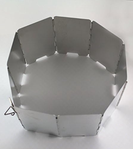 Lightweight Compact Folding Camp Stove Windscreen