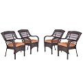 Madaga 2009 Wicker Dining Chair - Set of 4