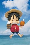 One Piece Bandai Chibi Arts 4 Inch Action Figure Monkey D. Luffy