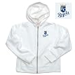 Kansas City Royals MLB Girls "Lucky" Full Zip Hooded Jacket (White)