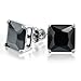 Bling Jewelry Sterling Silver Princess Black CZ