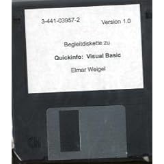 Quickinfo Visual Basic, 1 Diskette F�r VB 4.0, 5.0 und 6.0. Version 1.0