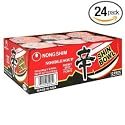 Nong Shim Shin Bowl Noodle, Gourmet Spicy Picante, 12-Count, 3.03-Ounce Packages (Pack of 2)