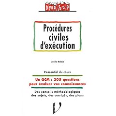 Proc�dures civiles d'�x�cution