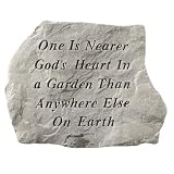 Nearer God's Heart Garden Stone