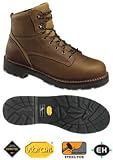 Review   / Danner Mens 6 Inch Steel Toe Waterproof Leather Work Boots #16010