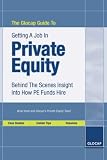 Review BookSurge Publishing  / The Glocap Guide to Getting a Job in Private Equity: Behind the Scenes Insight Into How PE Funds Hire