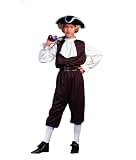 Child's Colonial Boy Halloween Costume (Size: Medium 8-10)