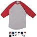 Badger - Raglan Color-block Baseball Jersey (9633)