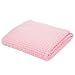 Elegant Baby Ribbed Blanket, Pink, 36