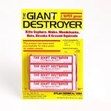 Atlas Chemical 00333 4PK 2OZ Giant Destroyer