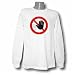 Warning No Admittance Long Sleeve T-shirt