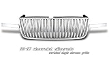 06-07 Chevy Silverado Vertical Style Grill Shell Chrome