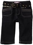 Pink Angel Girls 2-6X Belted Skimmer Pant