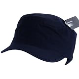 New Military Army Cadet Gi Castro Hat Cap Navy Blue Urban Small / Medium