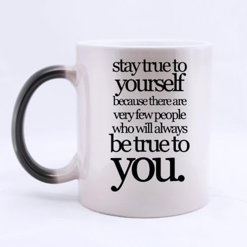 Stay True to Yourself Custom Morphing Mug