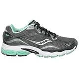Saucony Women's Pro Grid Omni Running Shoe,Grey/Aqua,9.5 M US