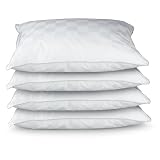 4 - Pk. Royal Velvet� Down and Feather - fill High - loft Pillows, QUEEN by Royal Velvet