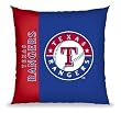 MLB Baseball Texas Rangers 27X27 Vertical Stitch Pillow - Team Sports Fan Shop Merchandise