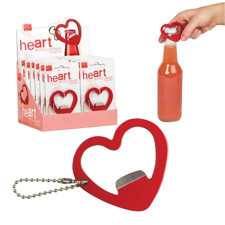 Heart Shaped Bottle Opener