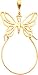 10K Yellow Gold Butterfly Charm Holder