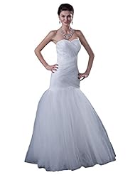 Strapless Natural   Waistline Wrap Lace Floor Length Mermaid Sweetheart Tulle  Dress