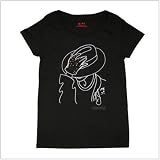 マイケル・ジャクソン 遺品展グッズ マイケル・ジャクソン自画像Tシャツ(レディース) (レディースM)