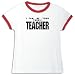 T-Shirt Ringer Woman White  I Can Be You Turkic Languages Teacher  Languaje