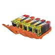5pk NON-OEM CLI-221 PGI-220 compatible Ink Cartridge With CHIP