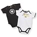 NFL Steelers Infant Two Pack Solid Bodysuits, 18 Months