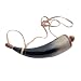 Whetstone Cutlery Early American Frontier Style Black Powder 10-Inches Horn (Gray)