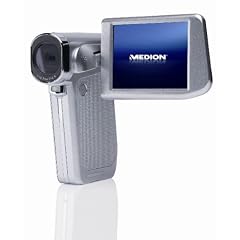 MEDION MD 86461 FULL HD Camcorder mit Touchscreen Display 7,62cm / 3," Digitaler Bildstabilisator � 4x digitaler Zoom � YouTube Upload