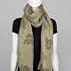 V&A William Morris Print Block Scarf (Green)||RNWIT||EVAEX