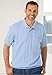 Kingsize Men's Big & Tall Banded Bottom Textured Polo Shirt