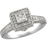 1 1/5 ct tw Vintage Diamond Engagement Ring